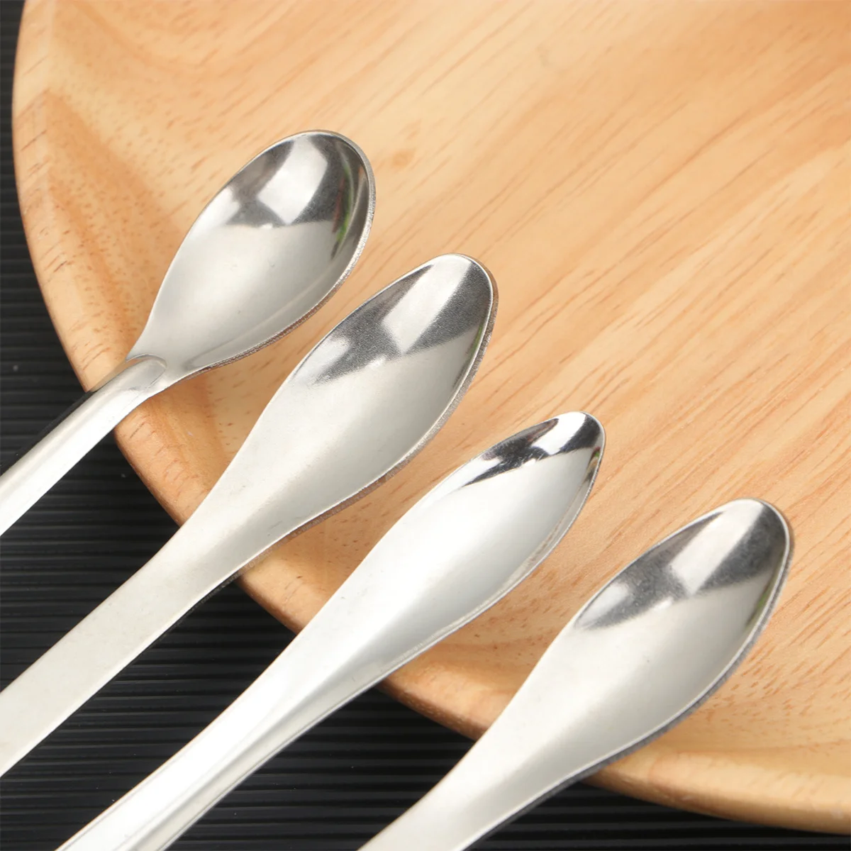 

15 Pcs Sampling Spoon Stainless Steel Reagent Medicine Micro Laboratory Miniature