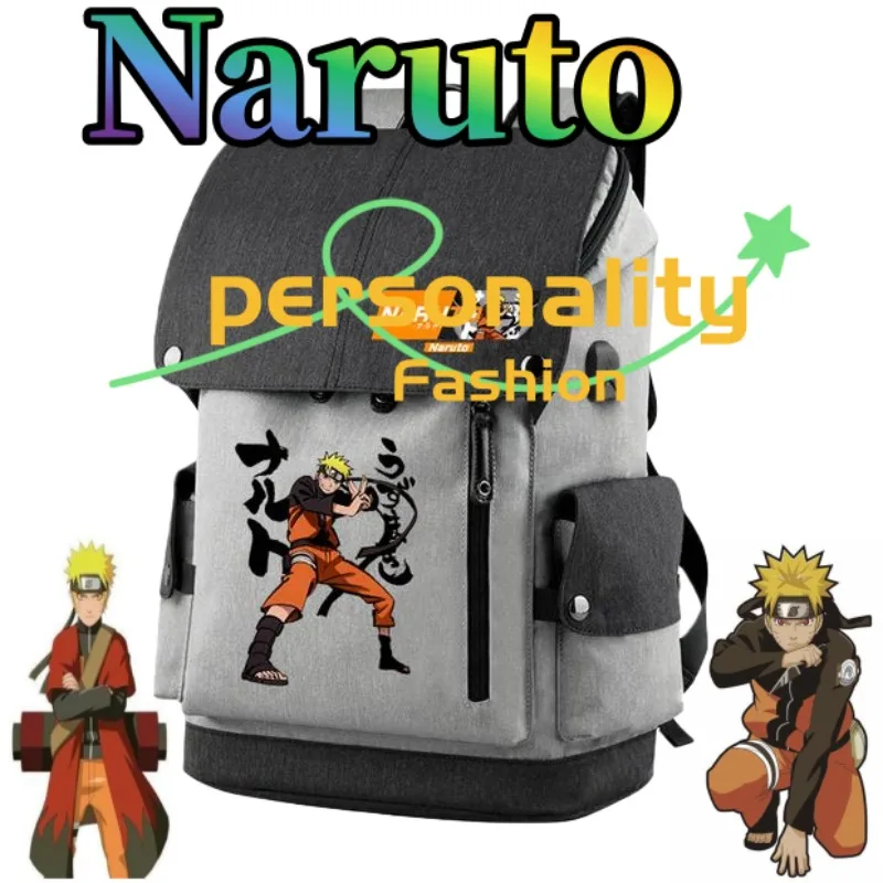

Naruto Backpack Cute and Stylish Cartoon Large Capacity Shoulder Bag for Boys and Girls, Perfect Birthday Gift for Friends