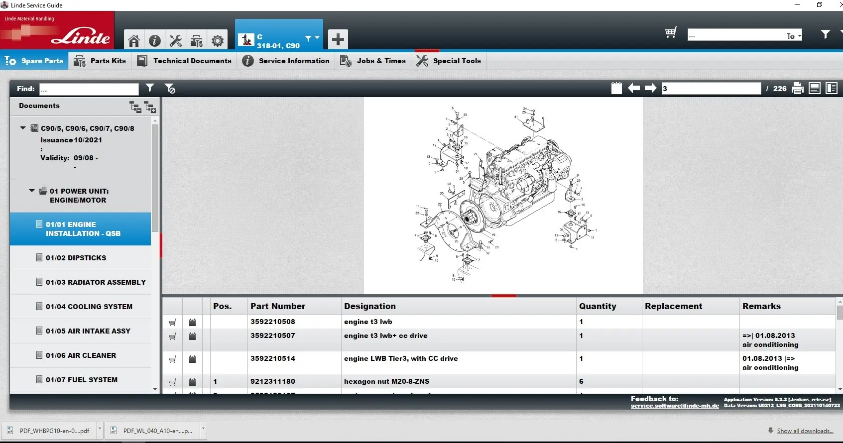 Newest 2021.10 Linde Service Guide LSG 5.2.2 update U0213 [10.2021] or  U019 [12.2019]+Expire Patch Free Install Help