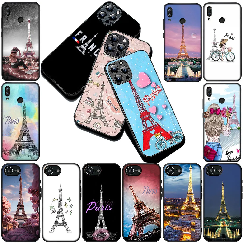 Чехол для телефона France Paris Eiffel Tower London для Samsung Galaxy S22 S21 S20 FE Ultra Plus A07 A17 A25 A12 A21S A56 S22+