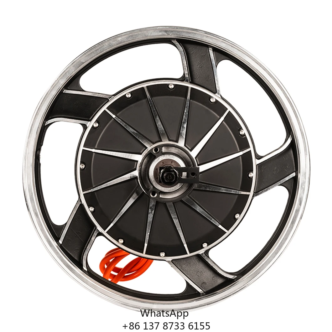 17 Inch-1.6 HY 2000W High Reliability Hub Motor Customizable Motor For Electric Motorcycle Kit