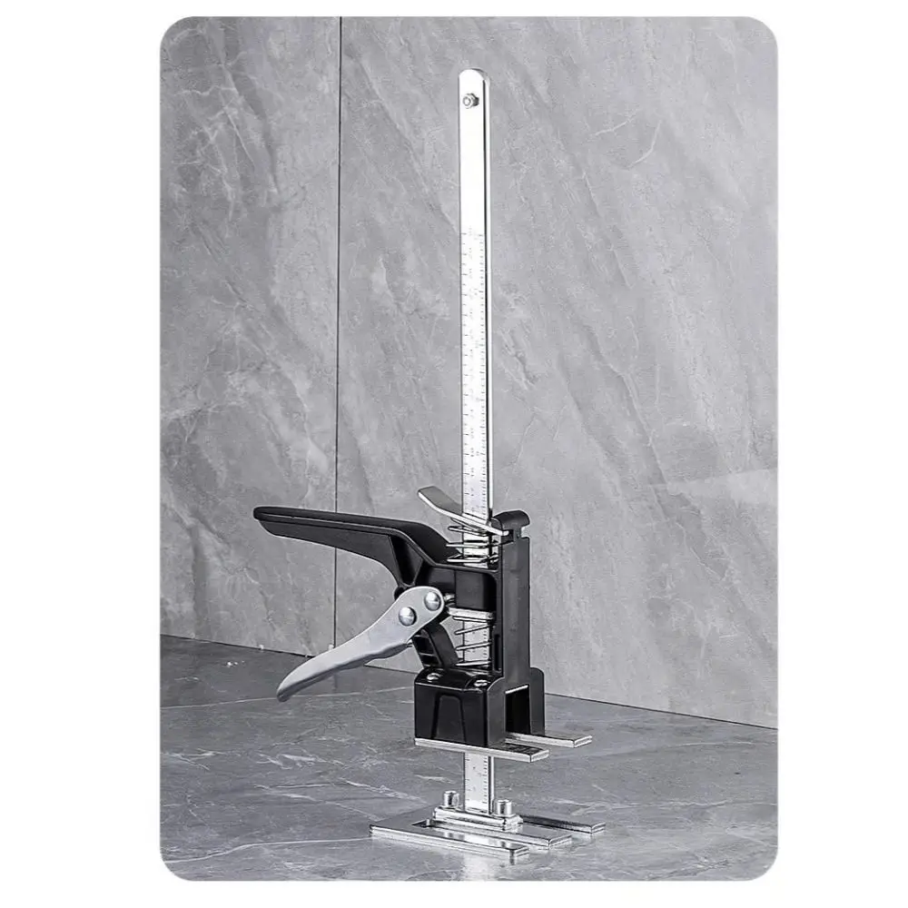 Stainless Steel Cabinet Board Lifter Labor-Saving Arm Jack Tile Height Adjuster Portable Door Panel Drywall Lifting