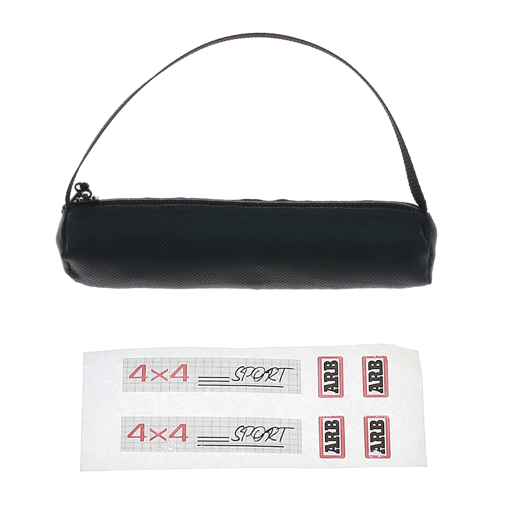 Akcesoria do modeli RC 1/8, 1/10, symulacja akcesoriów do wnętrza, torby podróżne, ozdoby, pasują do Yikong, TRX4, Tank 300, itp.