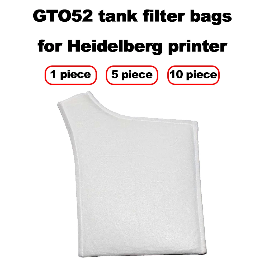 

1/5/10 Pieces SM102 CD12 SM74 PM74 SM52 PM52 GTO52 Machine Tank Filter Bags for Heidelberg Printing G2.196.1746 Offset Printer