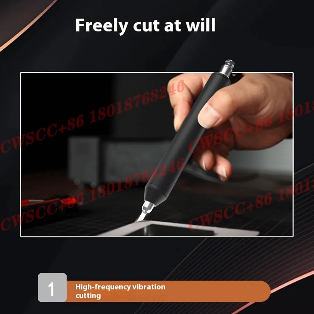Intelligent digital ultrasonic cutting knife resin plastic carbon fiber printing model electric cutting knife engraving tool