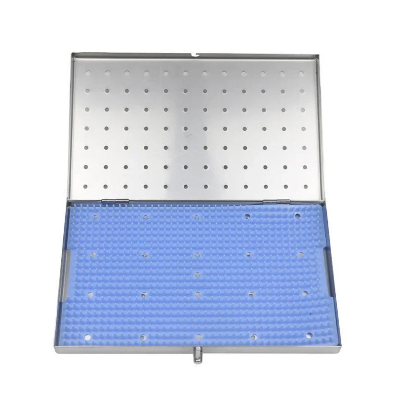 Two Type Choices Sterilization Tray Case Stainless Steel Autoclavable Sterilization Tray