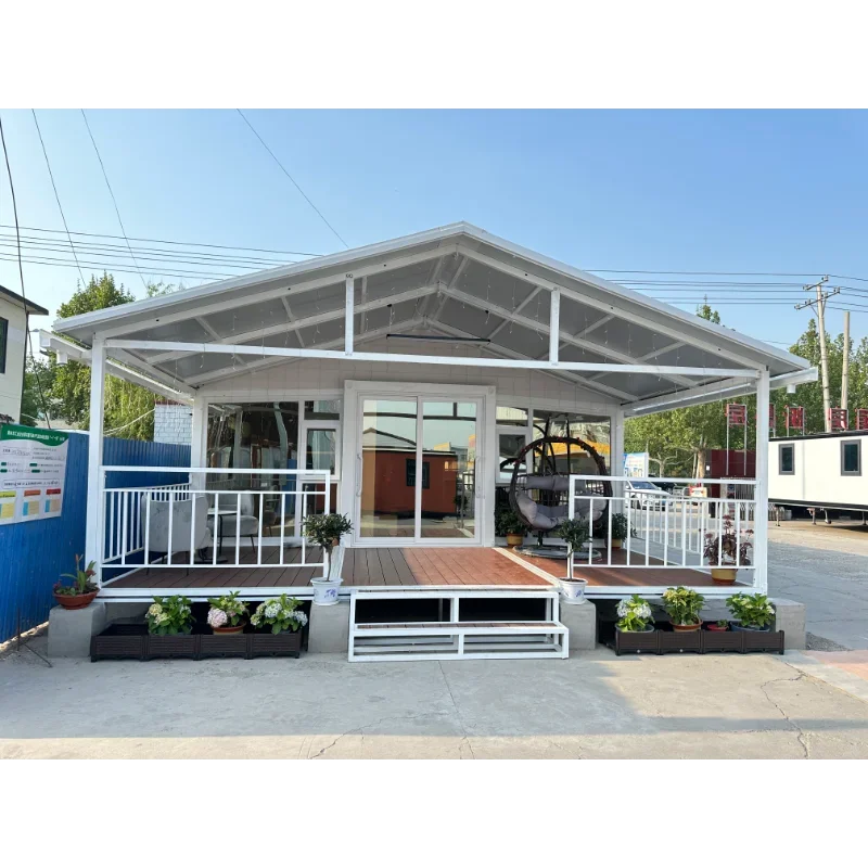 Wholesale Container House Folding Prefab Folding House Luxury 40ft 20ft Movable Foldable Expandable Home Prefab Container House