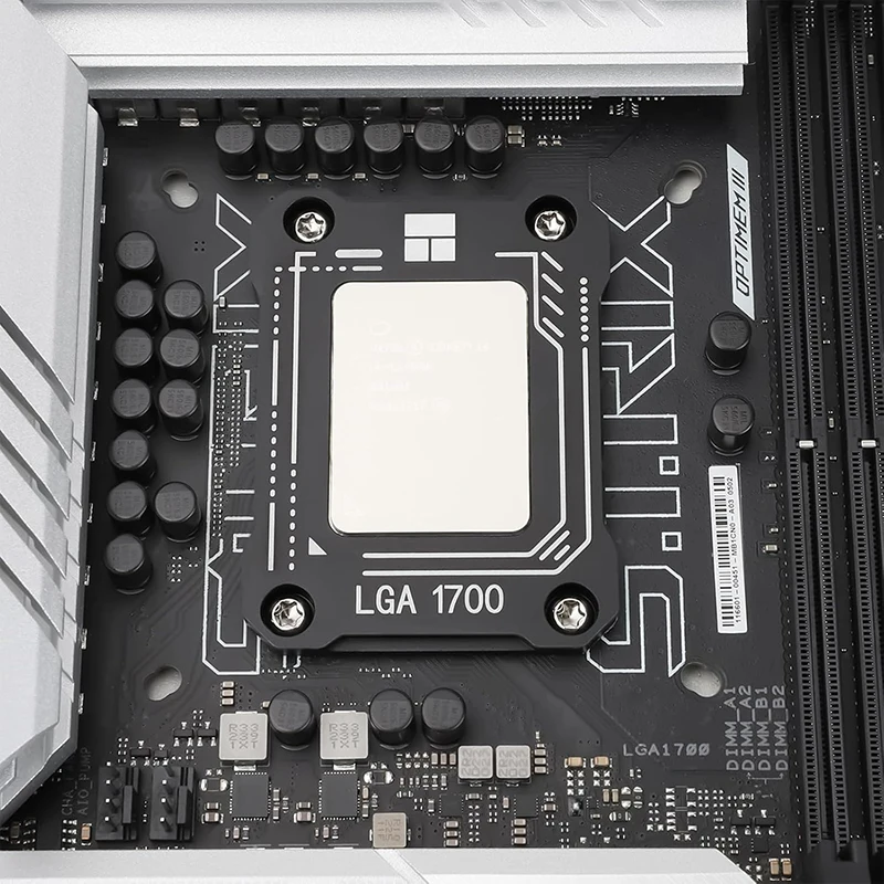 Thermal right LGA1700-BCF nero v2 cpu biege korrektur feste schnalle, kontakt rahmen für lga1700 plattform installation