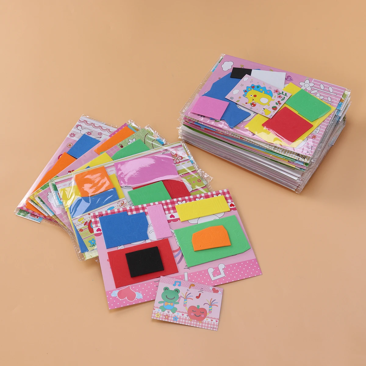 

20 шт. трехмерные 3D стереоскопические художественные детские наклейки для обучения s