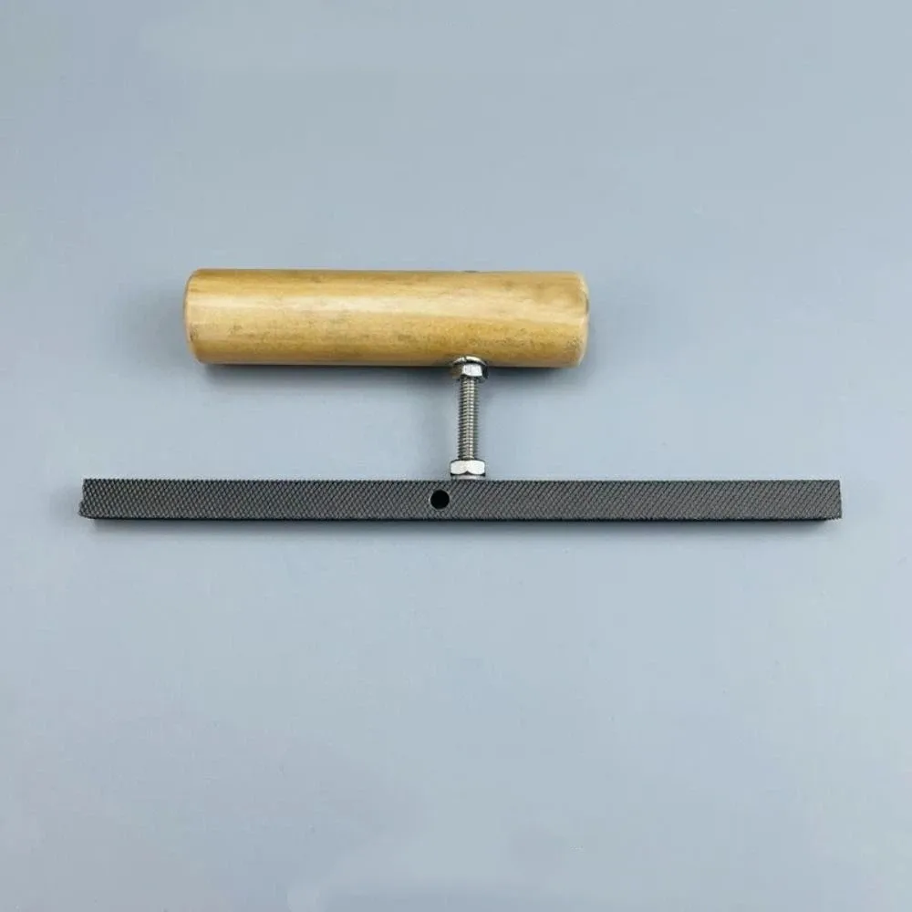 

External Wall Grinding Diamond Flat File Deep Double Groove Edge Triangle Wood File Carbon Steel Wear-resistant Wood Rasp