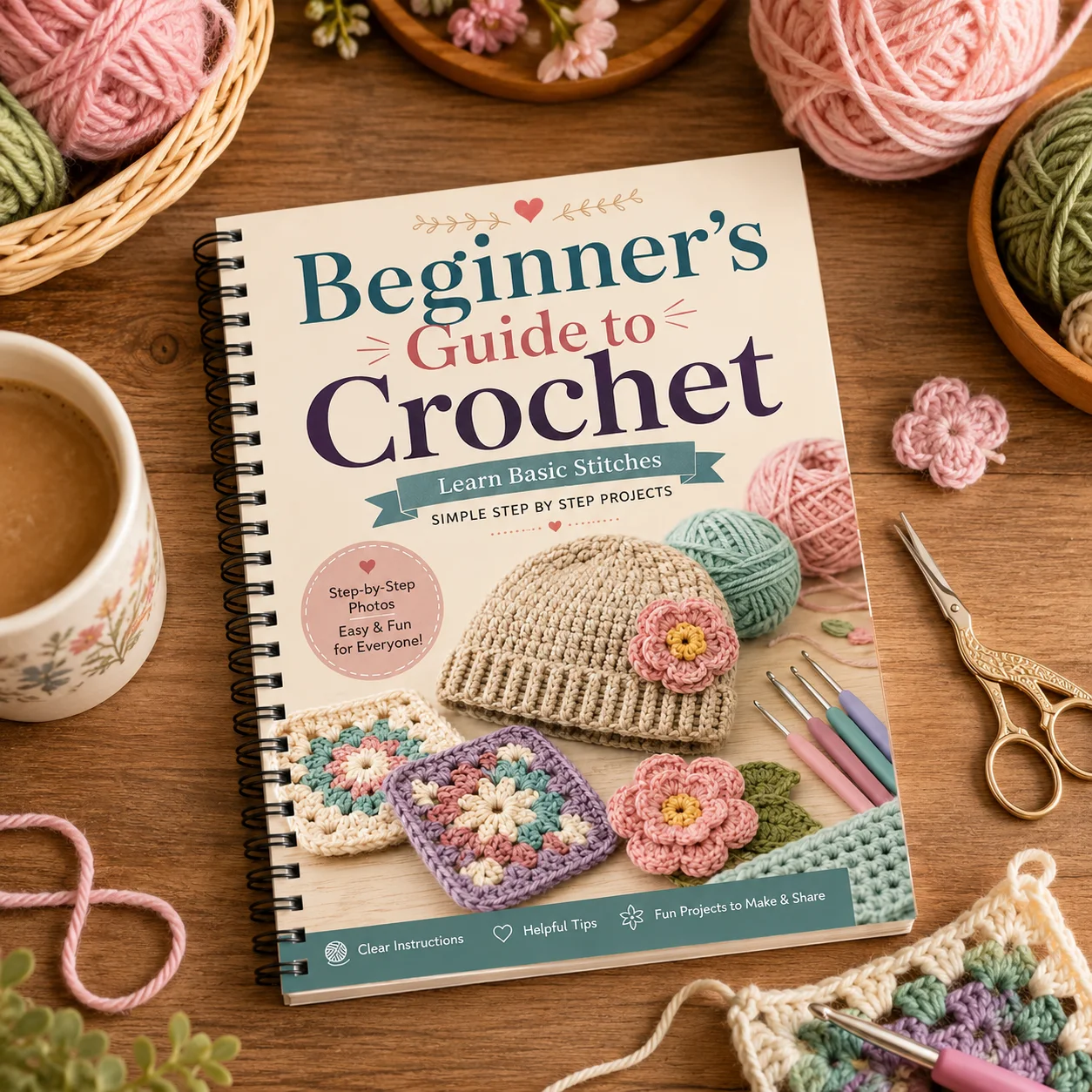 Beginner’s Guide to Crochet Si - đánh giá và giá Photography Basic
