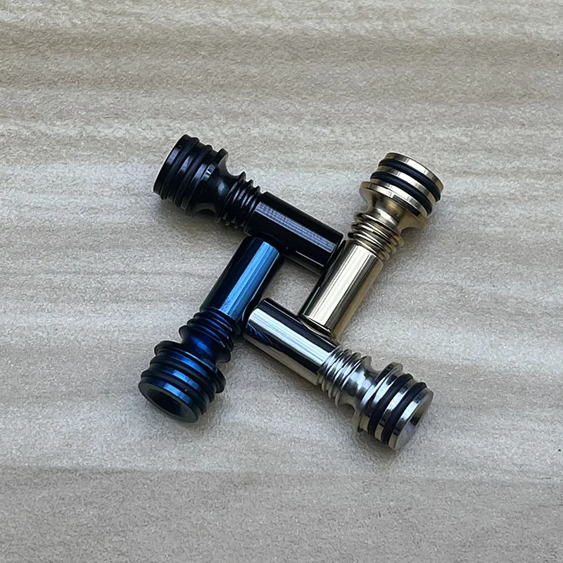 دبلومات لينكولن 510 MTL نصائح طويلة بالتنقيط 316SS 3.3 مللي متر القطر الداخلي مرآة مصقولة المعبرة لخزان دبلومات MTL RTA