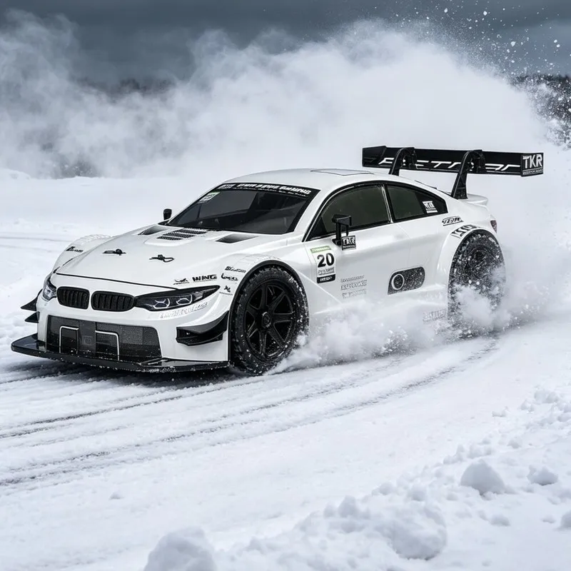 KKPIT 1:8 Scale RC Rally Car Frame - ZQR Edition | 360mm Wheelbase 4WD Flat-Running Drift Car RV Suzaku ZQR KIT ARR
