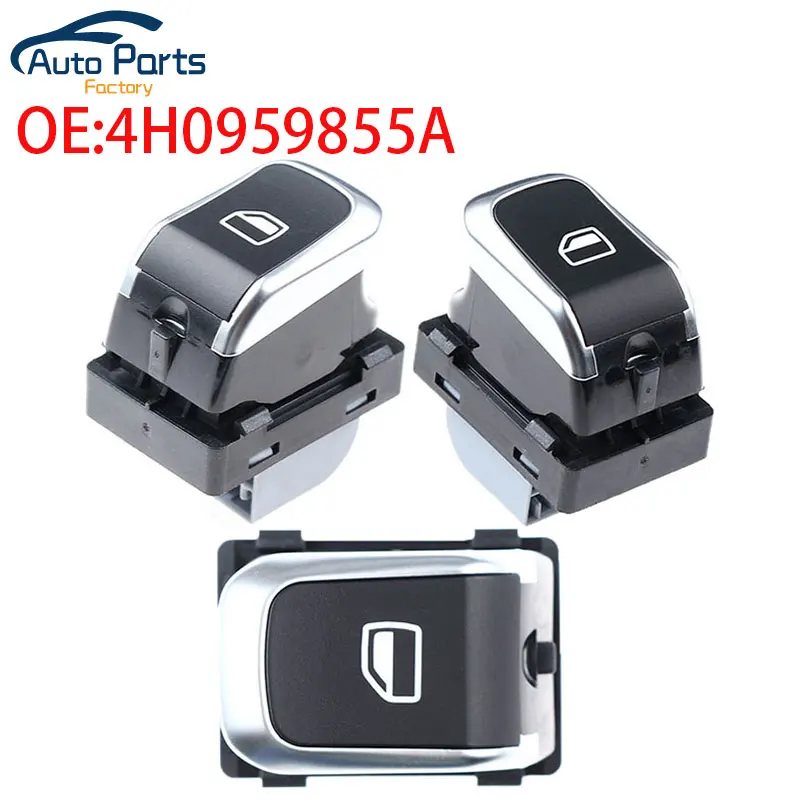 New Power Window Switch Button For Audi A6 C7 Allroad Avant A7 Sportback Q3 4H0959855A 4H0959855