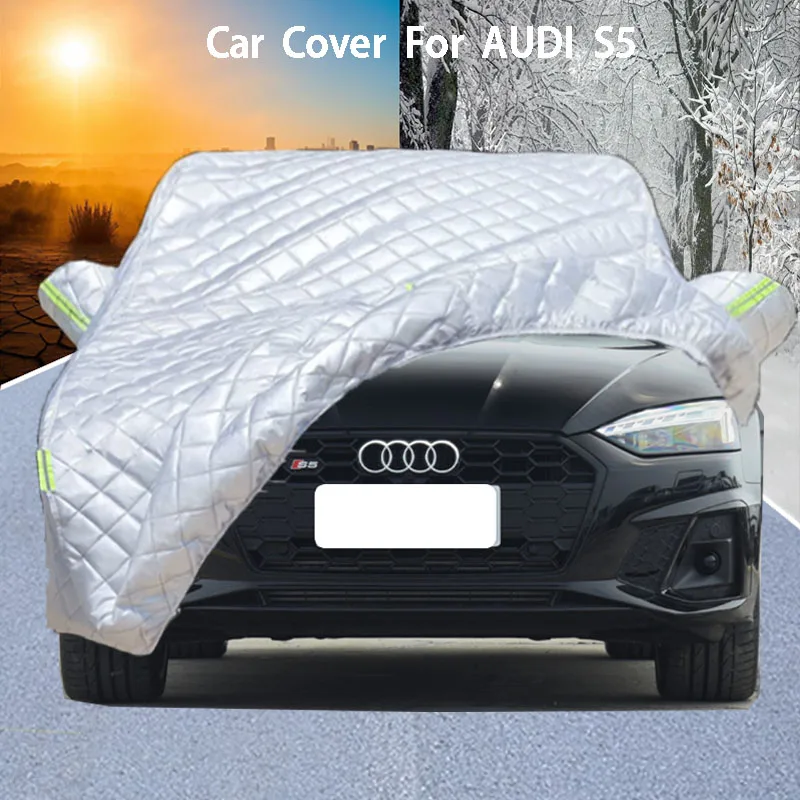 

For AUDI S5 Car Cover Delivers Hail Protection, Scratch Guard, prevents paint peelingRain & Snow Resistance