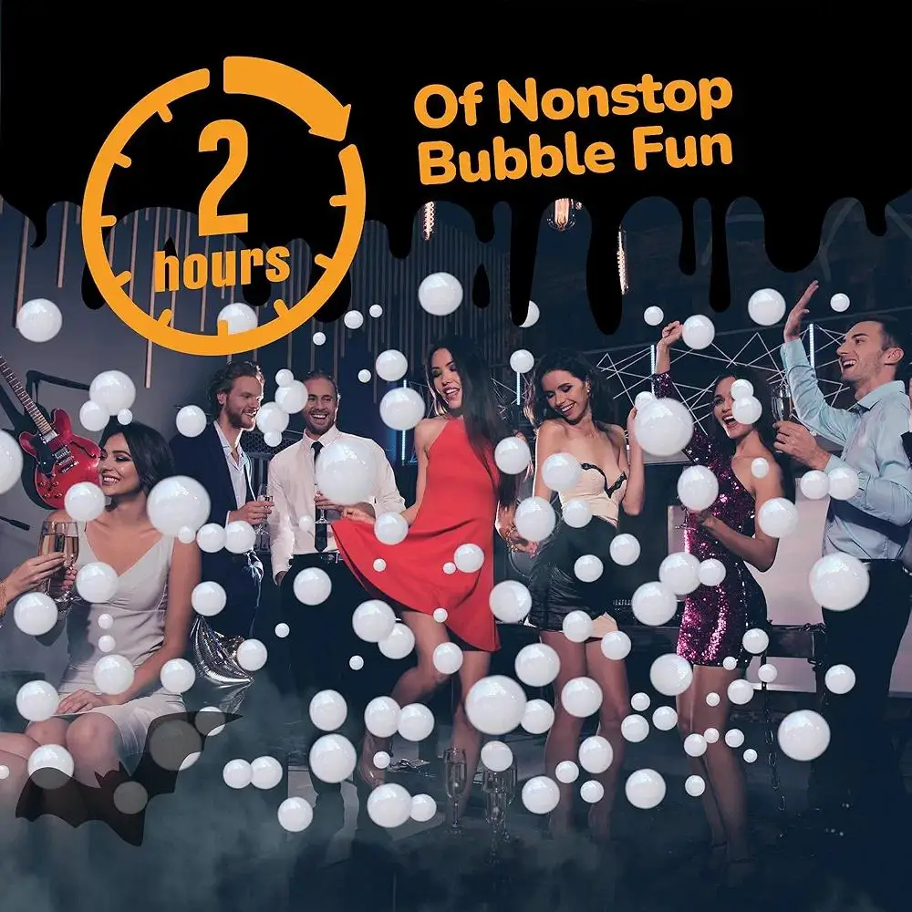 어린이 장난감 생일 선물 결혼식 무대 할로윈 크리스마스용 안개 거품 기계 2가지 기능 모드