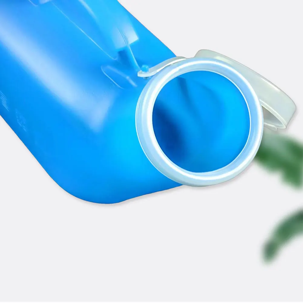 1200ml Urinals for Men Spill Proof Pee Container Plastic Portable Urinal with Lid for Car Elderly and Incontinence