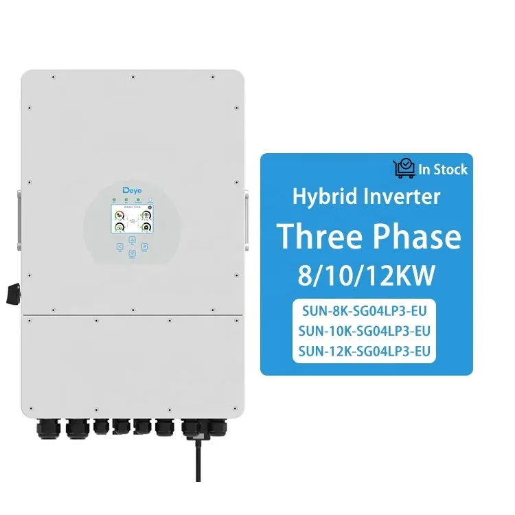 

Deye Inversor Sun-12k-sg04lp3-eu wechselrichter 5kw 6kw 8kw 10kw 12kw 16kw 3 phasen eu Hybrid Solar Inverter