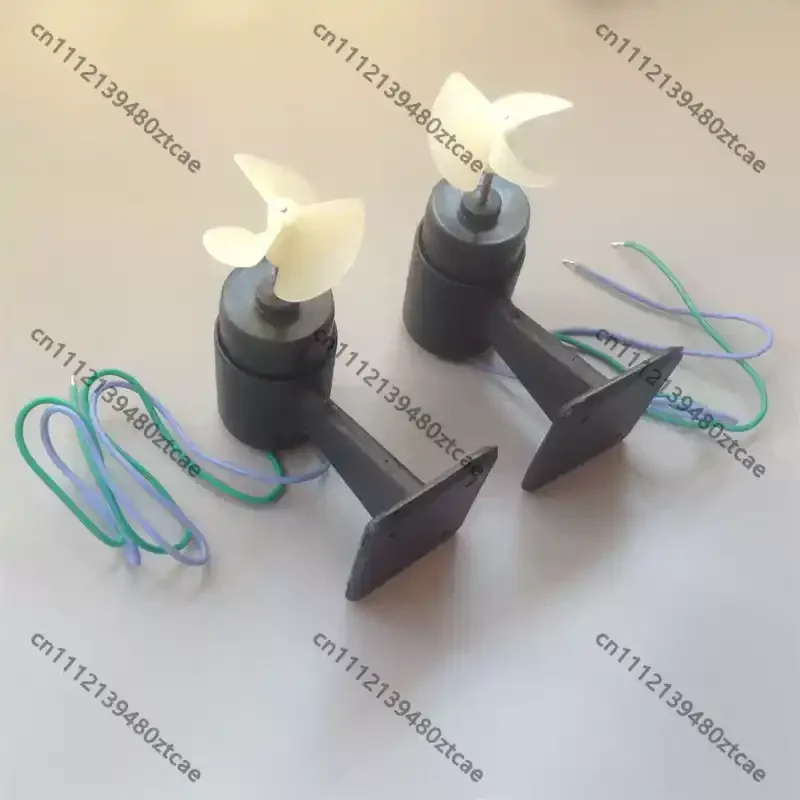 2‑Wire Brushed DC Motor 12V Waterproof Underwater Thruster For DIY RC Bait Boat Model Ship