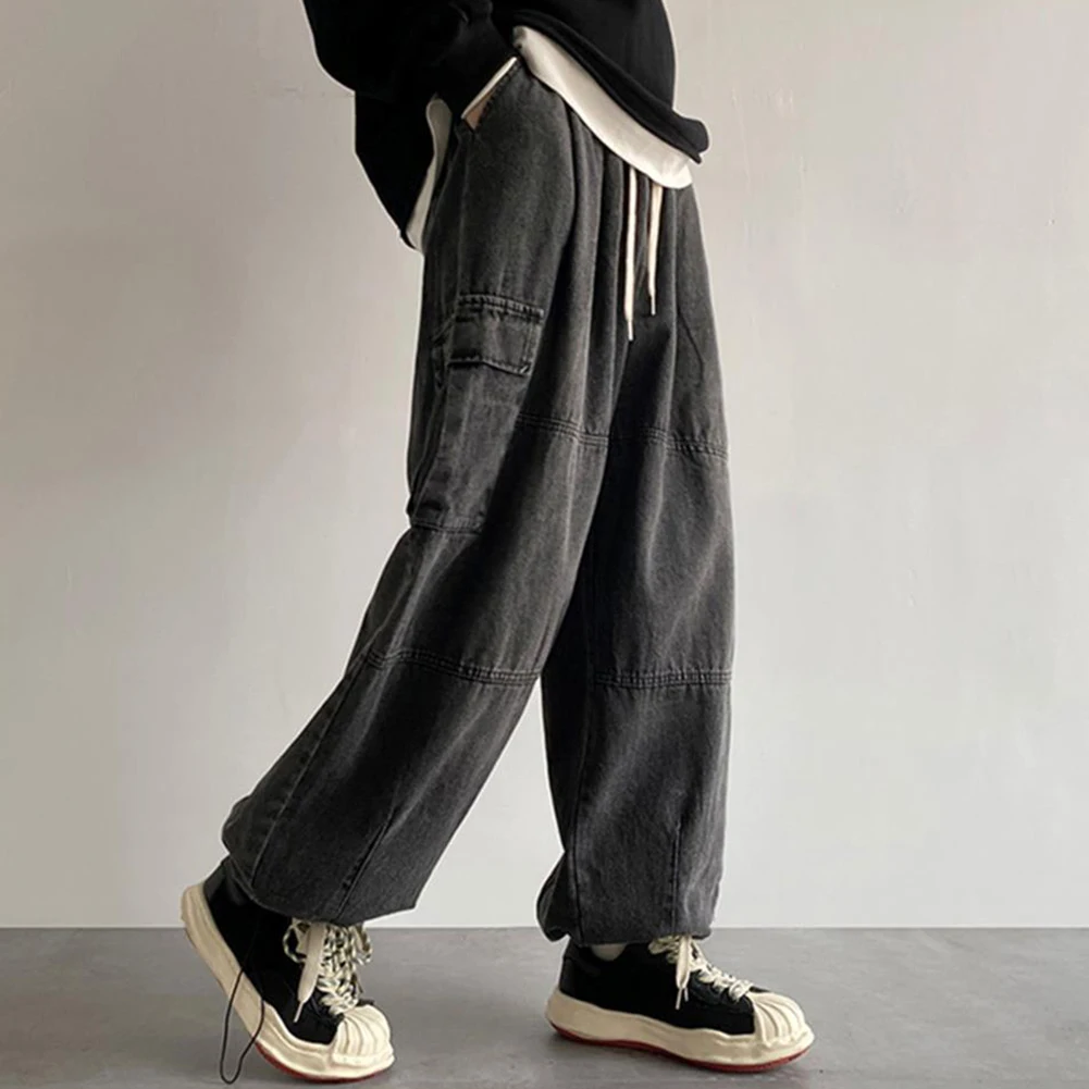 

For Casual Wear Casual Pants Mens Overalls Daily Home Black All Season Wear Brand New For Daily Use For Workplace