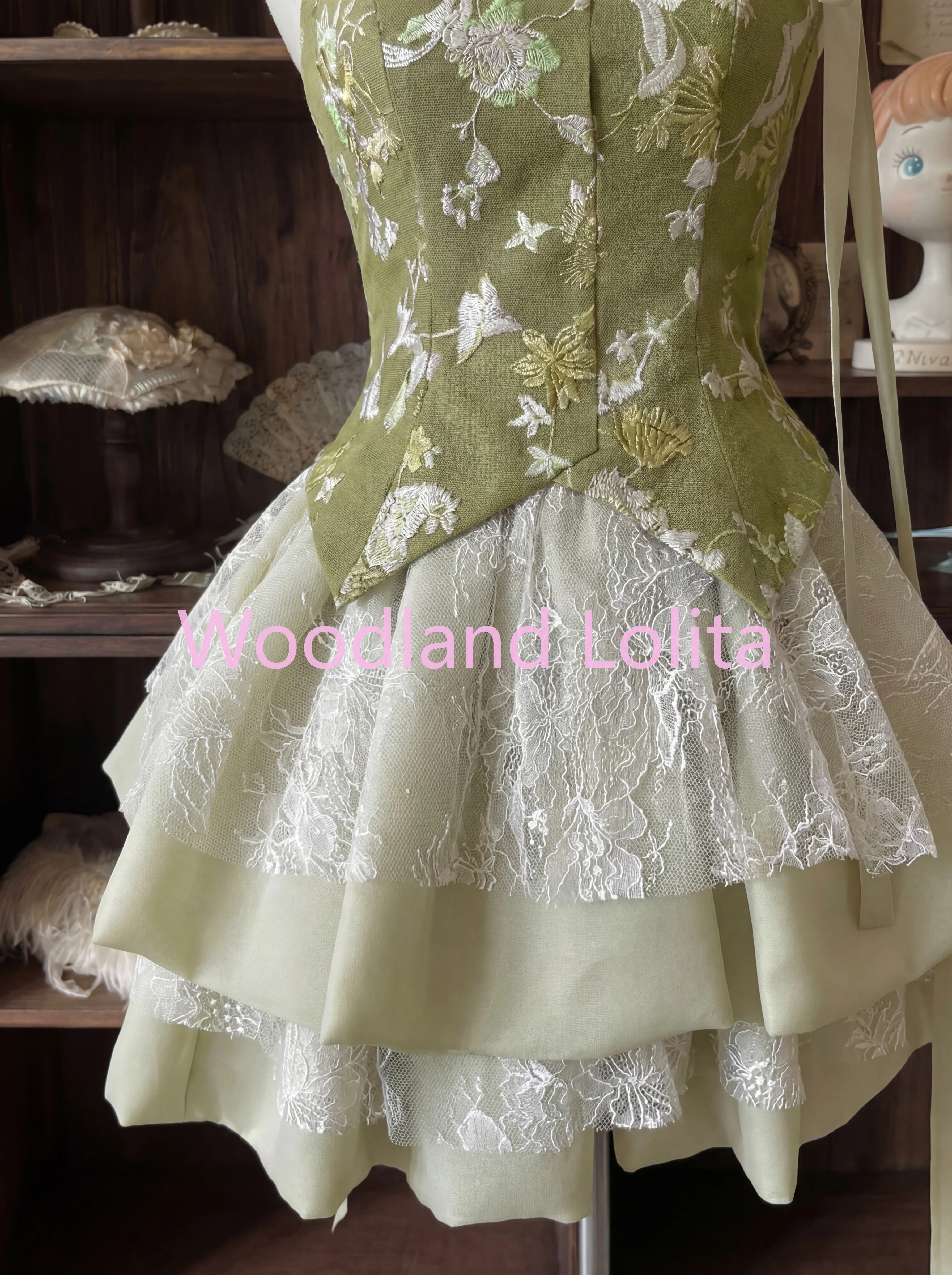 Minivestido de verano estilo Mori Girl japonés para mujer, vestido de princesa elegante con tirantes finos y espalda descubierta, vestido de fiesta Vintage Lolita