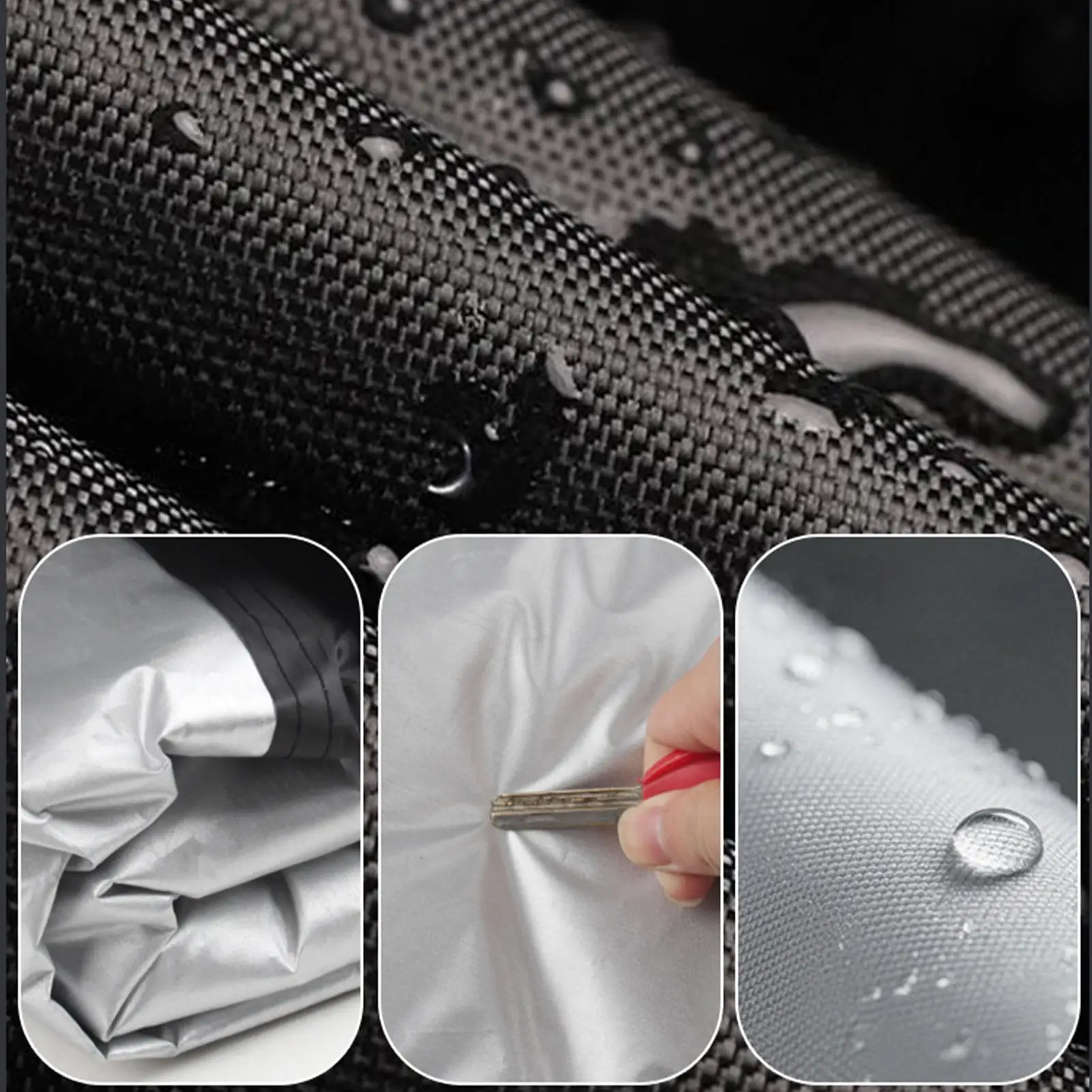 Motorcycle Cover Waterproof Outdoor Waterproof Windproof Dustproof Outdoor Electric Tricycle Covers For Adult Kids Cargo Scooter - view 5