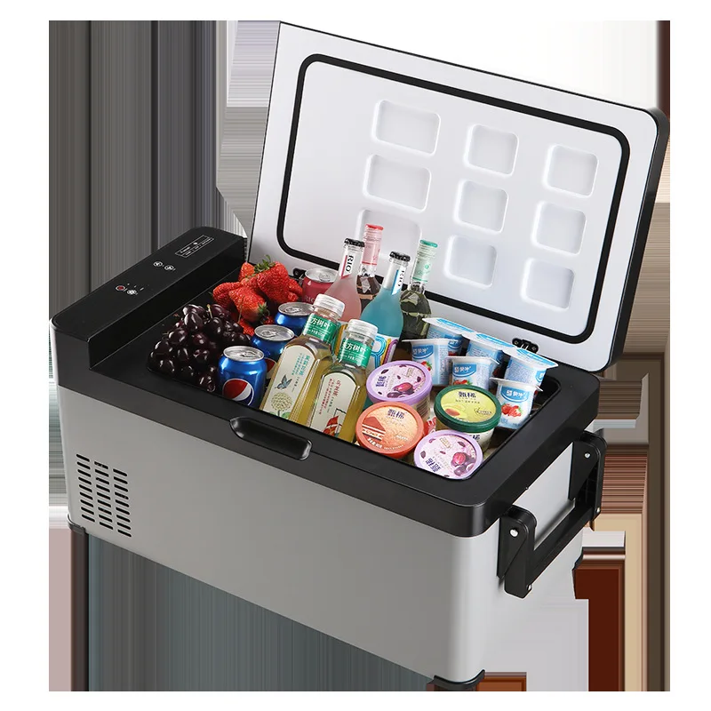 DC 12volt 16L 18L 30L 65L mini car fridge freezer with European compressor portable fridge freezer car refrigerator mini cooler