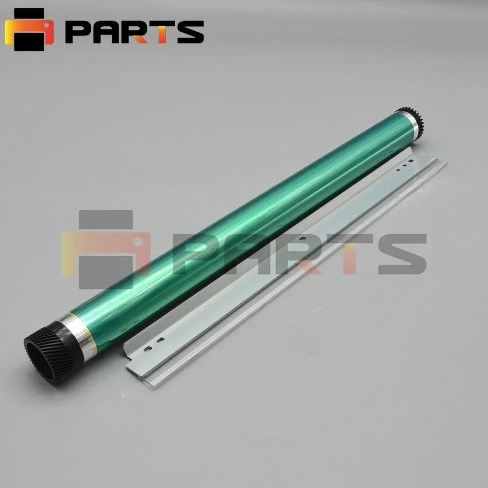 1Set  OPC Drum + Blade  For Konica Minolta Bizhub 223 283 363 423 Di 250 350 251 351 2510 3510 282 362 7728 Drum Clean Blade