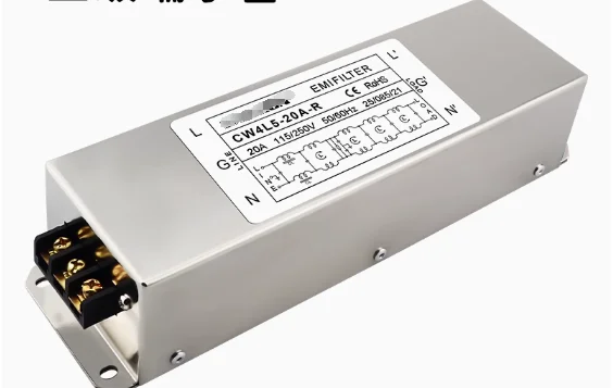 Single-phase AC EMI Power Filter 250V Five-stage Terminal Type/CW4L5-10A-R CW4L5-20A-R CW4L5-30A-R Anti-interference