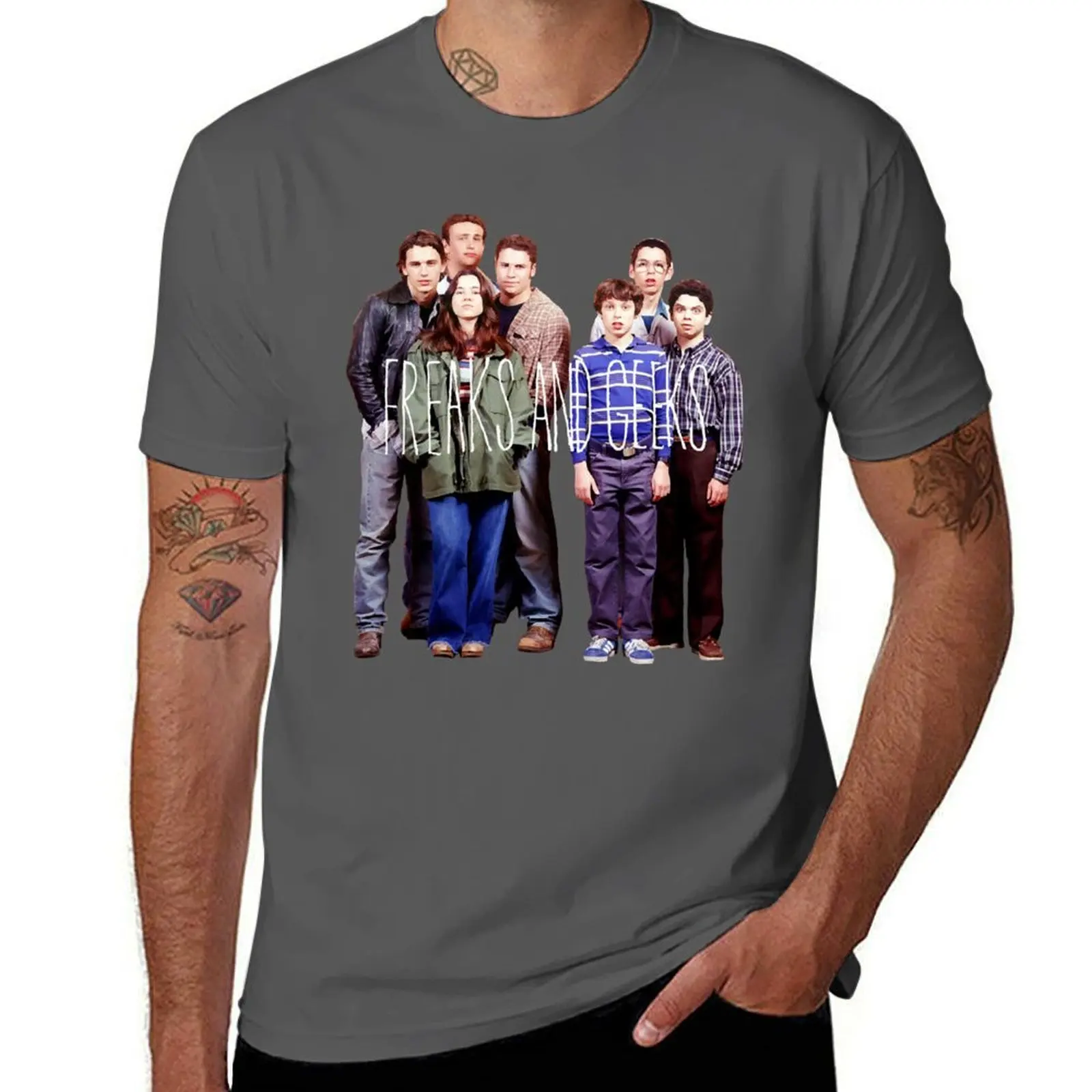 

Freaks and Geeks T-Shirt Basic Tee Shirt for Everyday Outfit