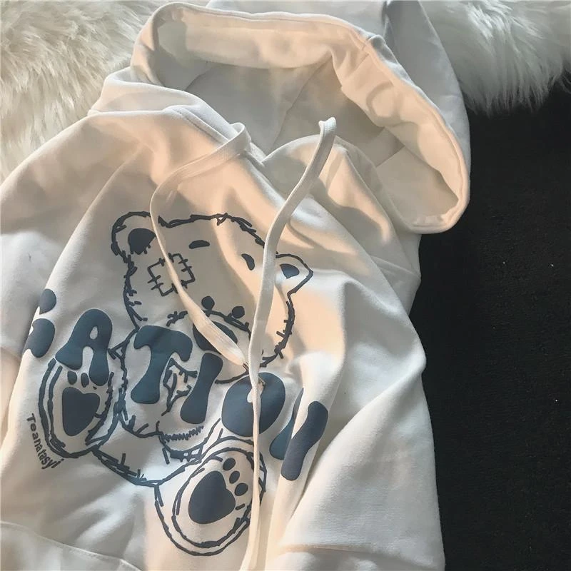 Vintage Hoodie Women's Fleece Lined Jacket Original Design Commute Style Long Sleeve Slim Fit Korean Version Autumn New Arrival