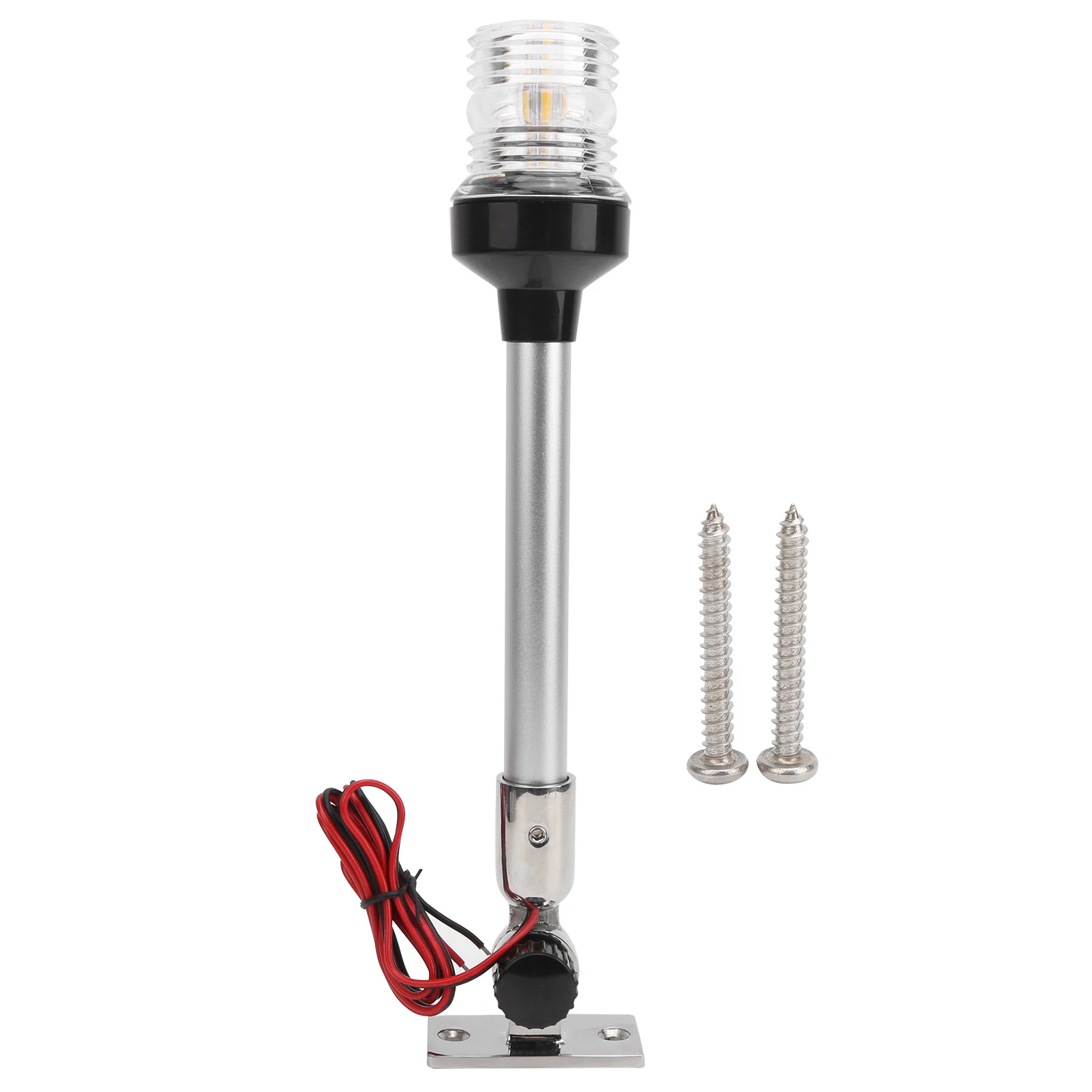 12in LED Navigation Light Round Sailing Signal Lamp 360° All Round Lighting for Marine Boat Yacht Navigation Light Sailing Lamp