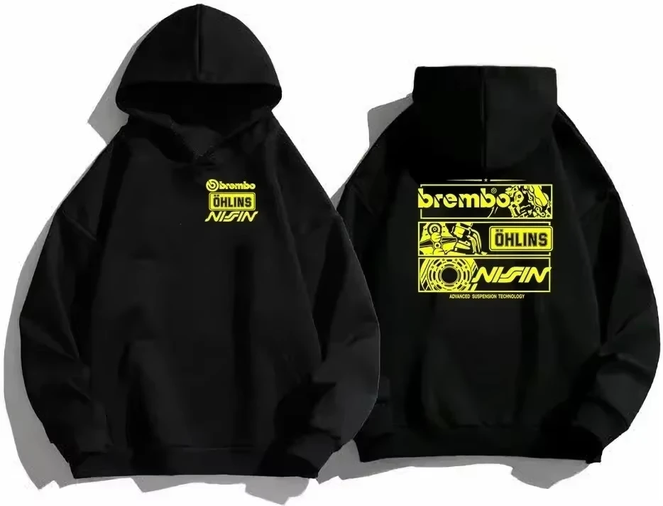 2025 الرجال هوديي Ohlins الرياضة سباق أعلى عكسها صدمة Ohlins RXF34 M.2 الرجال هوديي مطبوعة الراحة هوديي #5