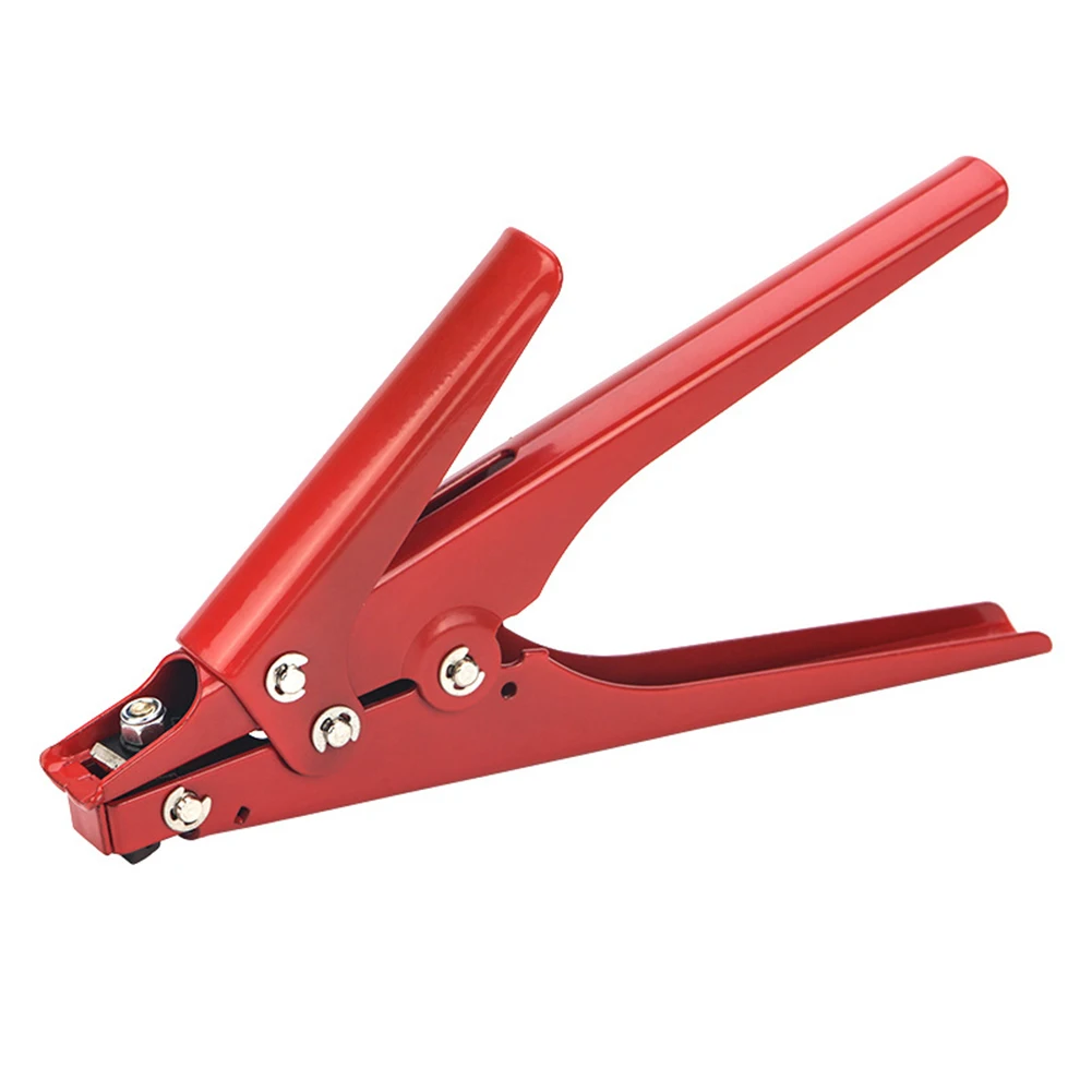 HS519 Cable Tie Fastening and Cutting Pliers for Nylon Cable Ties 2 49mm with Carbon Steel Blade and Ergonomic Design