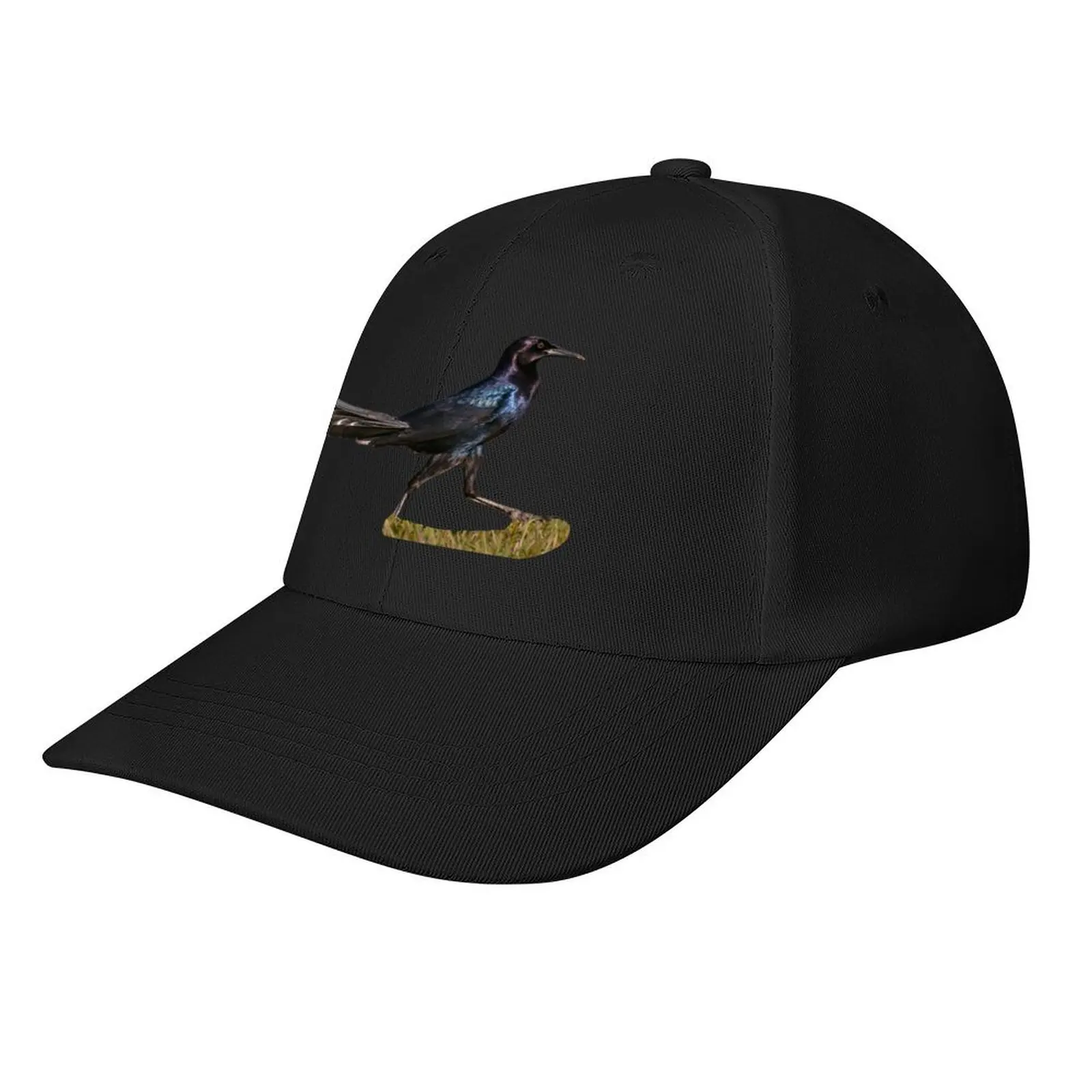 

Boat-tailed Grackle walking Baseball Cap funny hat Ball Cap Sports Cap Winter hat Caps For Men Women's
