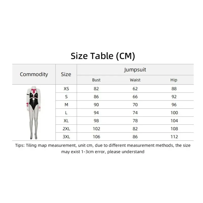 Miku Rabbit Hole Cosplay Costume Black Leather Bunny Girl Jumpsuit Headwear Tights Props Full Set Party Anime Carnival Dress Up6