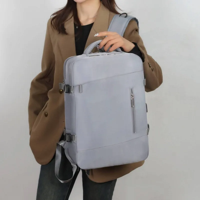 Borsa da viaggio moda borsa da viaggio di grande capacità borsa a tracolla da viaggio d\'affari donna zaino da studente leggero zaini per Computer