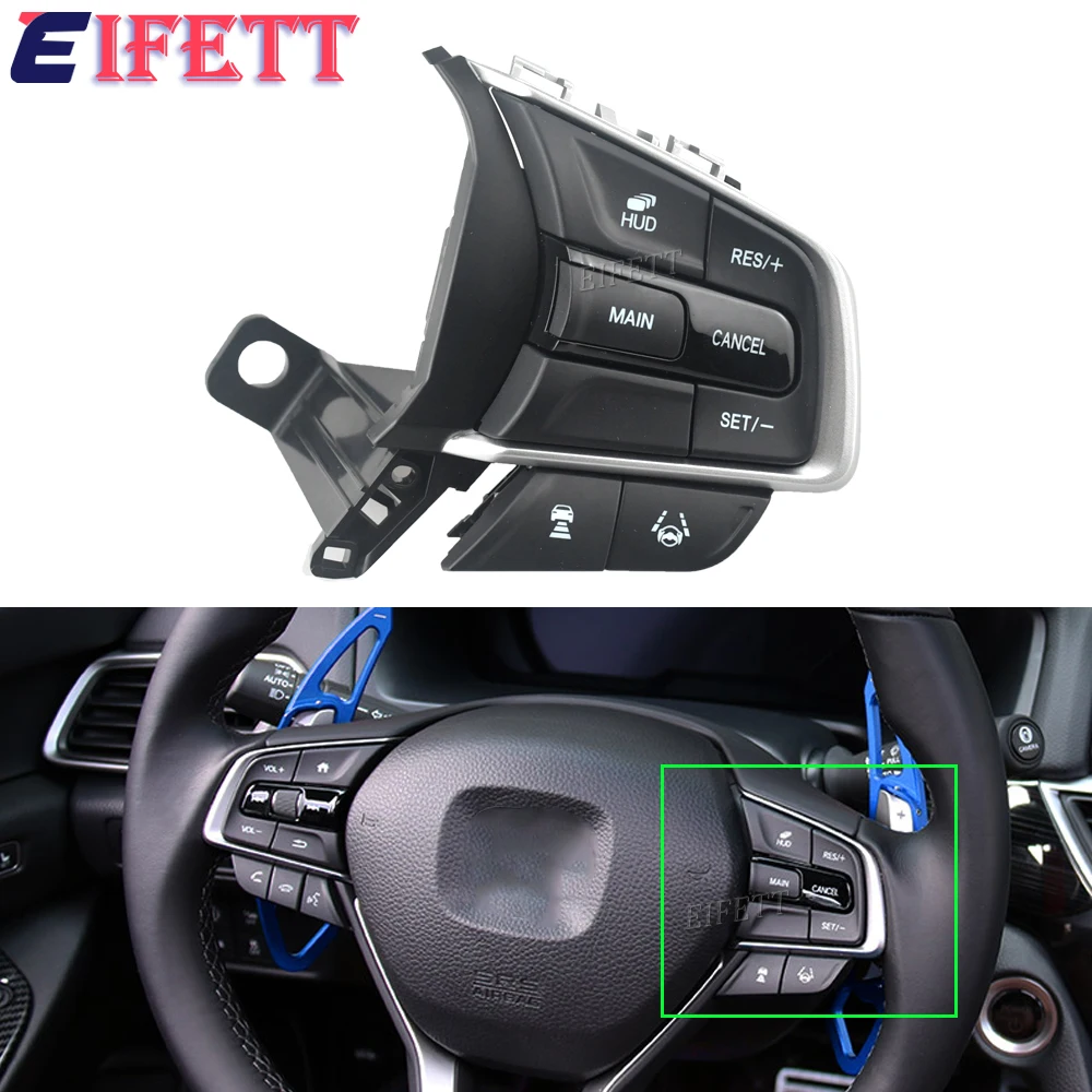 Top Quality Right Side Cruise Buttons Steering Wheel Control Switch Accessories For Honda Accord 2018 2019 2020 2021 2022