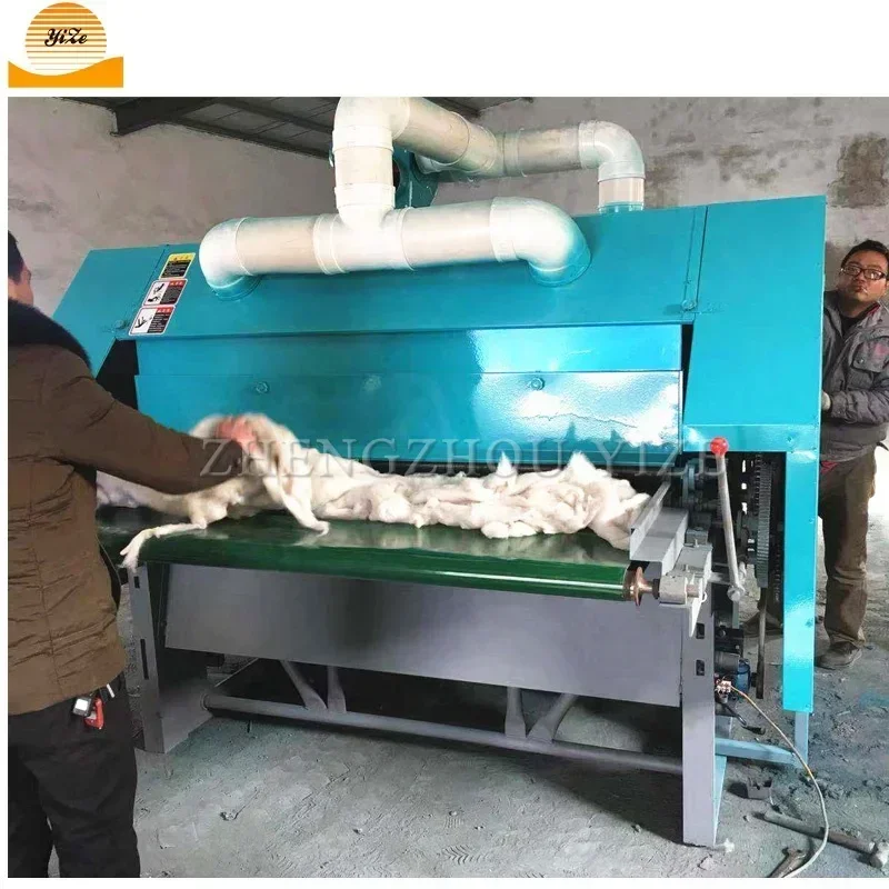 wool carding machines Automatic drum textile  fiber sheep wool carding combing machines price carding machine for cotton