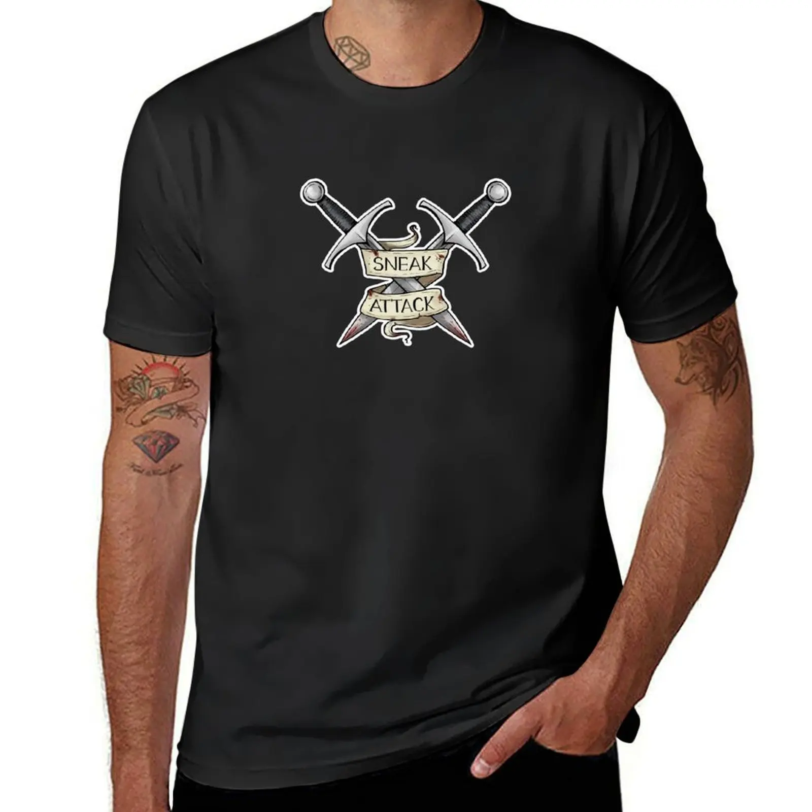 Rogue - Sneak Attack T-Shirt boys whites sports fans Blouse plus size tops heavy weight t shirts for men
