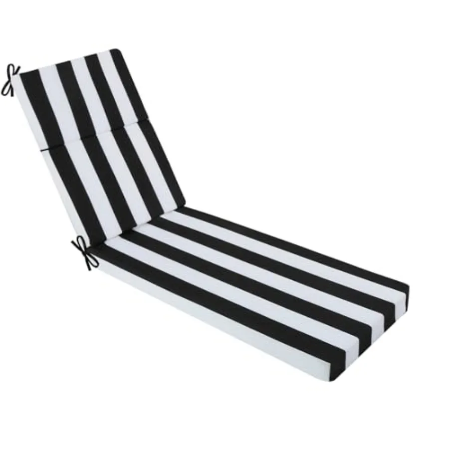 

Chaise Lounge Cushions Outdoor Lounge Chair Cushion Patio Furniture 72in.L x 21in.W x 3in.D Waterproof for Lawn Pool