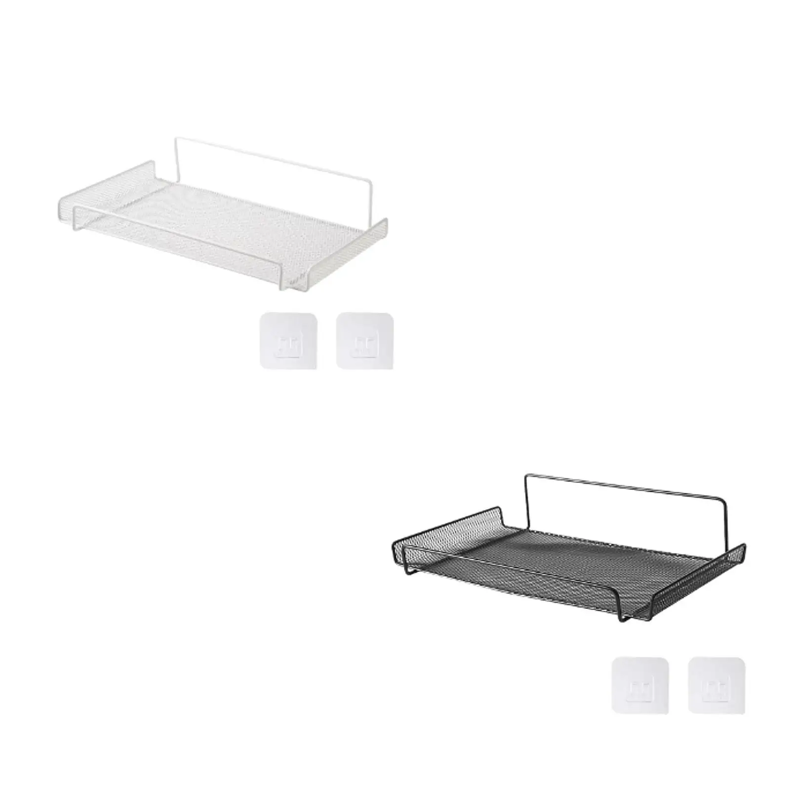 رف التوجيه على الحائط مع خطافات بتصميم مجوف رف حائط عائم لغرفة النوم ومشغل DVD وغرفة المعيشة #3