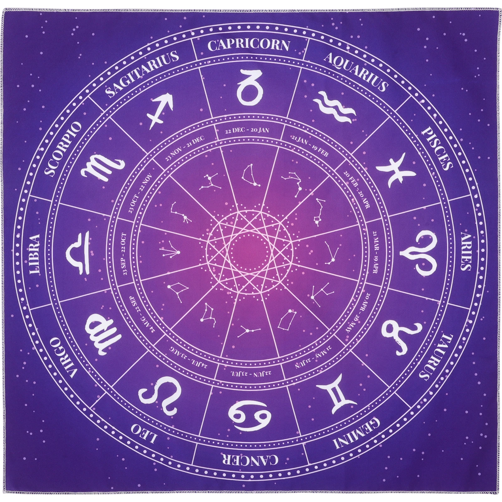

Divination Tablecloth Tarot Game Cloth Altar Tapestry Reading Mat Decorative Creative Ritual Cloth Prop
