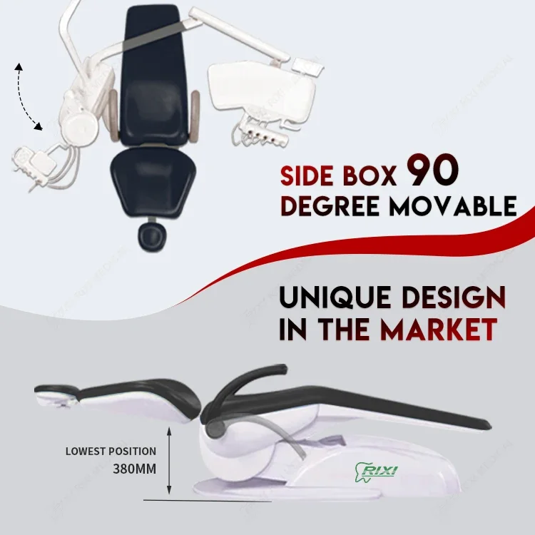 D-ental Chair High Quality Electric Surgical Unit with Medical Ergonomics and Free Space part d-ental unit