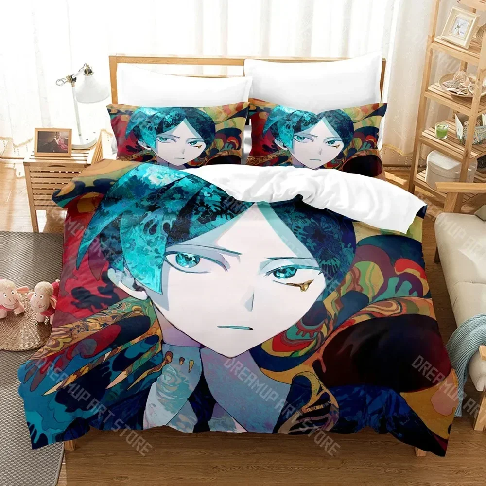 Exquisite 3D Print Land Of The Lustrous Bedding Set Boys Girls Twin Queen Size Duvet Cover Pillowcase Bed Kids Adult Home Textil
