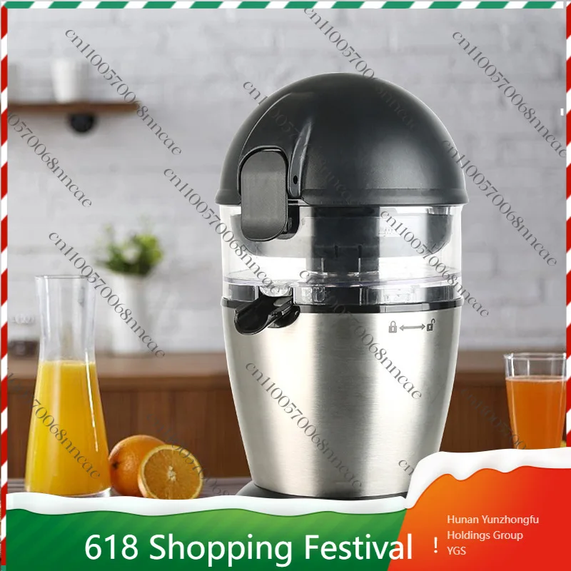 Commercial Electric Citrus Juicer, Fresh Orange & Lemon Squeezer for Stand & Street Vending, High Output
