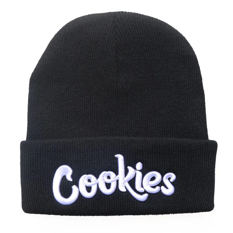 Fashion Warm Skating Roll Cookies Popular American Anime Cartoon Embroidered Knitted Autumn Winter Warm Hat Wool Hat Gengar