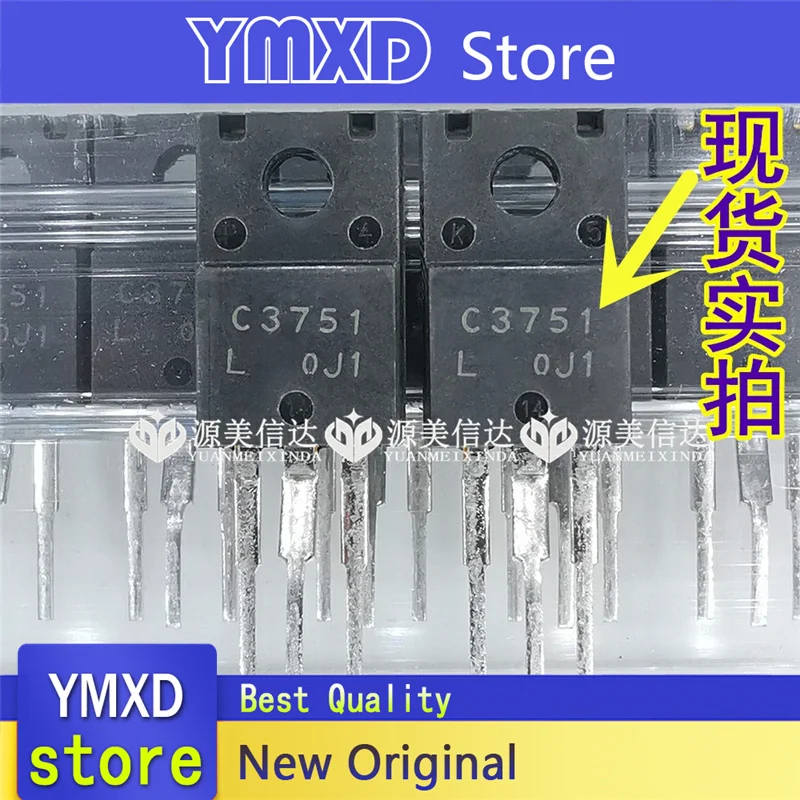 10pcs/lot New Original 2SC3751 C3751 TO-220F inverter air conditioner commonly used power tube transistor In Stock