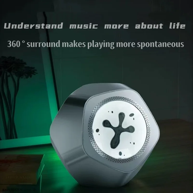 

Sound Equipment Motion Sensor Desktop Music Partner Portable Visual Music Sound touch Wireless Mini Magnetic Fluid Pickup