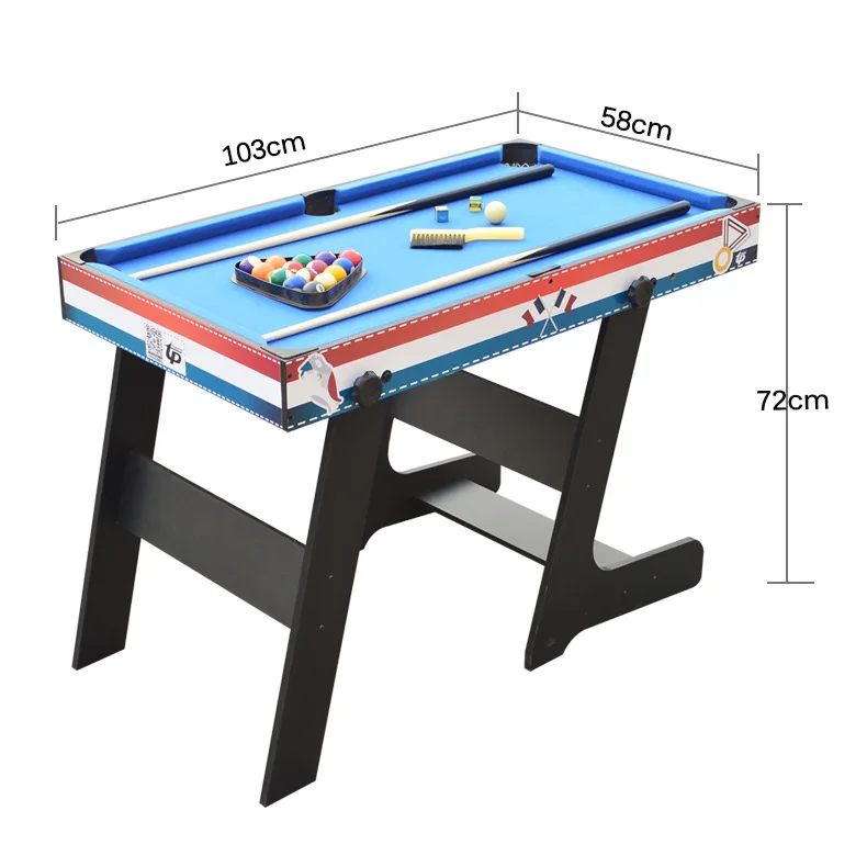 Home entertainment 4 in 1 table game set pool game with soccer table and air hockey  and PingPong game